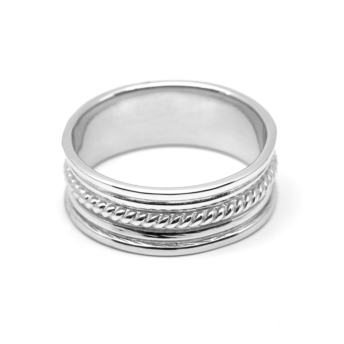 Bague anneau argent Yoga